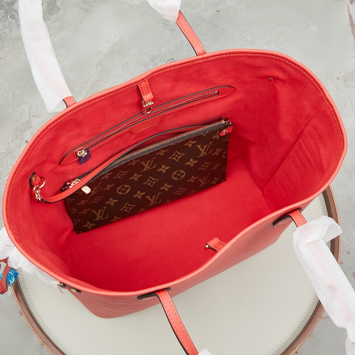 LV M12755 Neverfull MM classical  in New Version