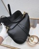 DIOR Saddle Bag with Strap Black | 1033