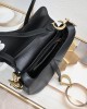 DIOR Saddle Bag with Strap Black | 1033