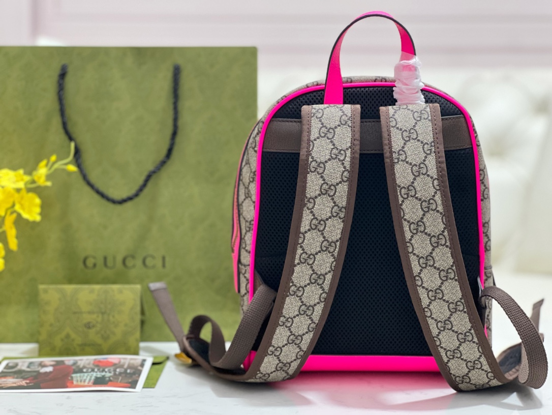 GUCCI  Ophidia small backpack | 547965 (pink)