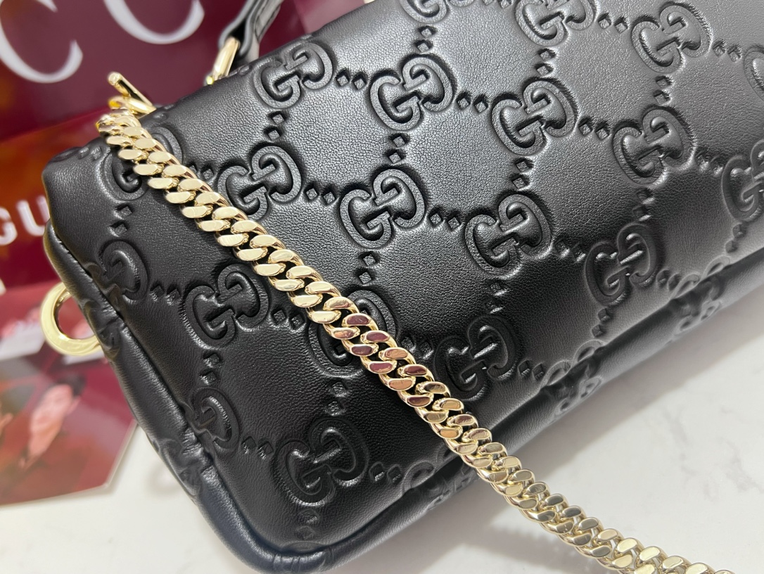 GUCCI GG Milano mini top handle bag | 806017(Black)