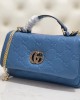 GUCCI GG Milano mini top handle bag | 806017(Blue)