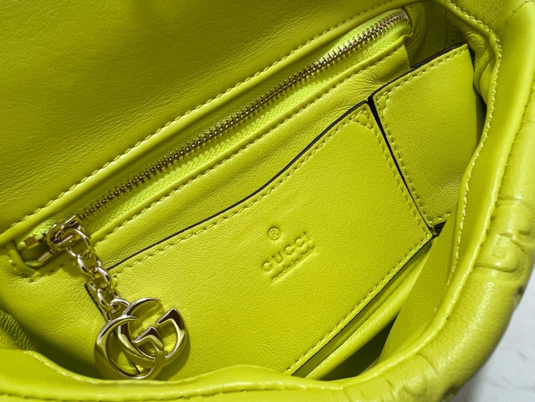 GUCCI GG Milano mini top handle bag | 806017(Green)