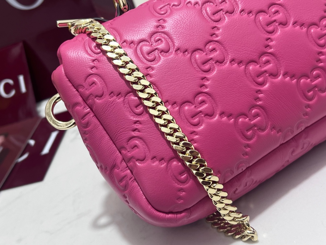 GUCCI GG Milano mini top handle bag | 806017(Pink)