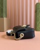 GG Marmont mini top handle bag  Black  | 811238