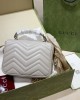 GG Marmont mini top handle bag   light grey  | 811238