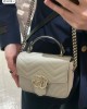 GG Marmont mini top handle bag   light grey  | 811238