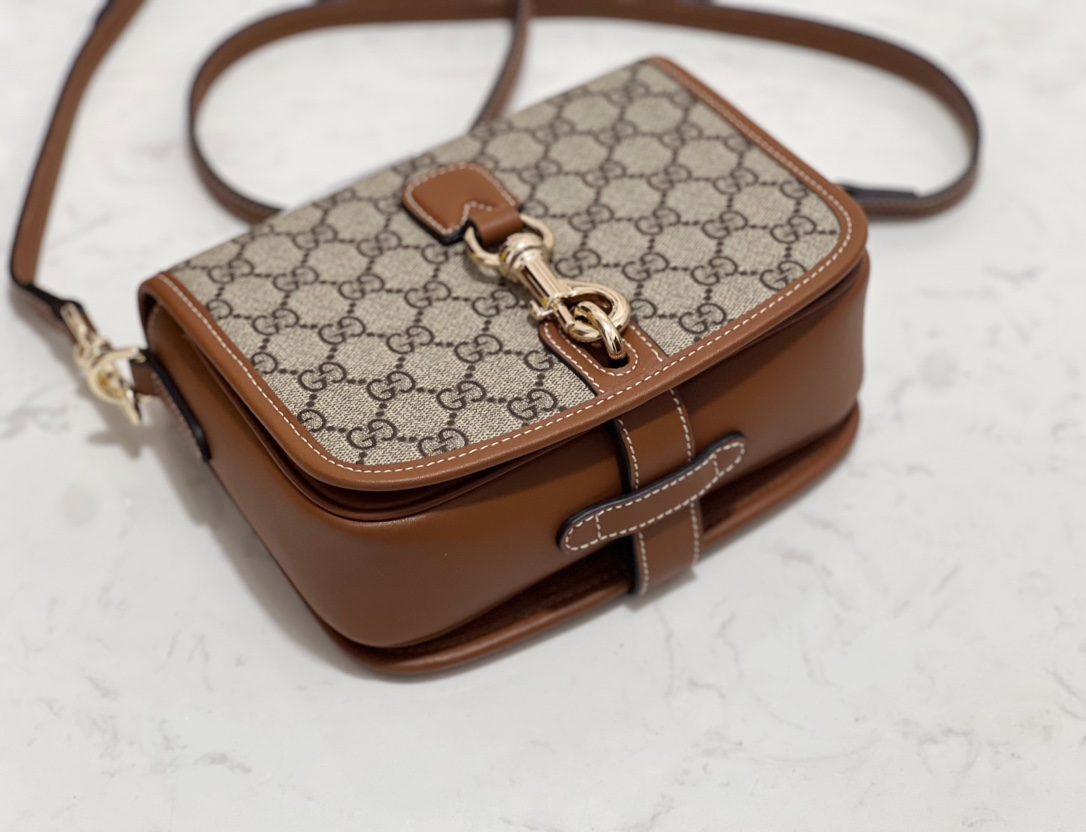 GUCCI  GG Emblem mini shoulder bag | 815211