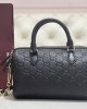 GUCCI  GG Emblem small top handle bag | 815255