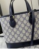 GUCCI Ophidia MINI TOTE BAG BLUE PVC | 811716