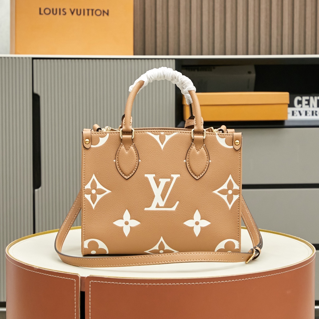 LV ONTHEGO PM  TOTE YS SMALL  BAG | M12513