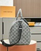  LV KEEPALL Monogram Shadow  Anthracite Gray  | M46117